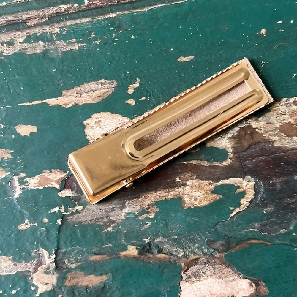 Cheer Leather Barrette - Glowforge
