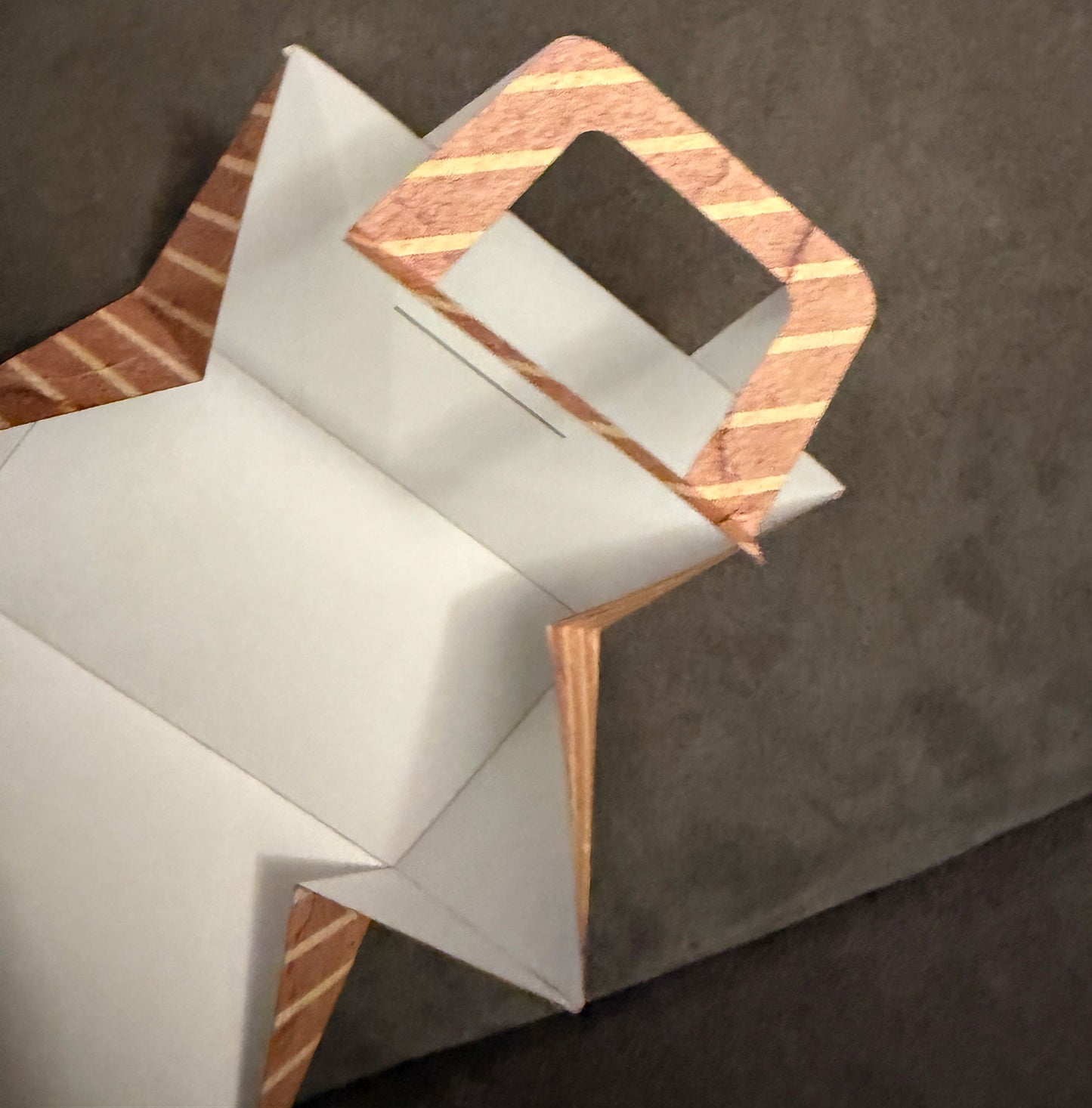 Collapsed Handle Bag - Glowforge
