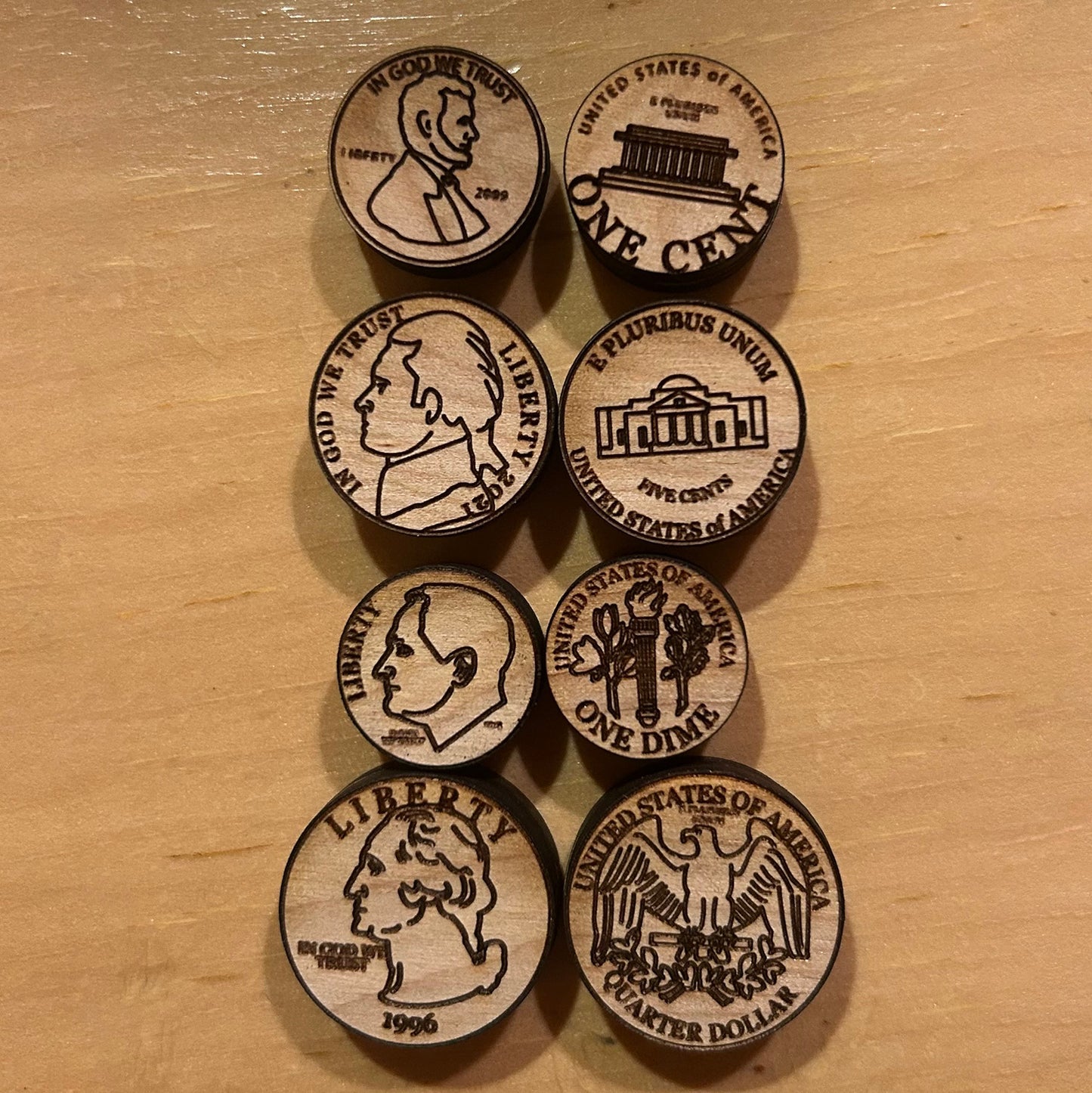 Educational Convenient Coin Counter - Glowforge