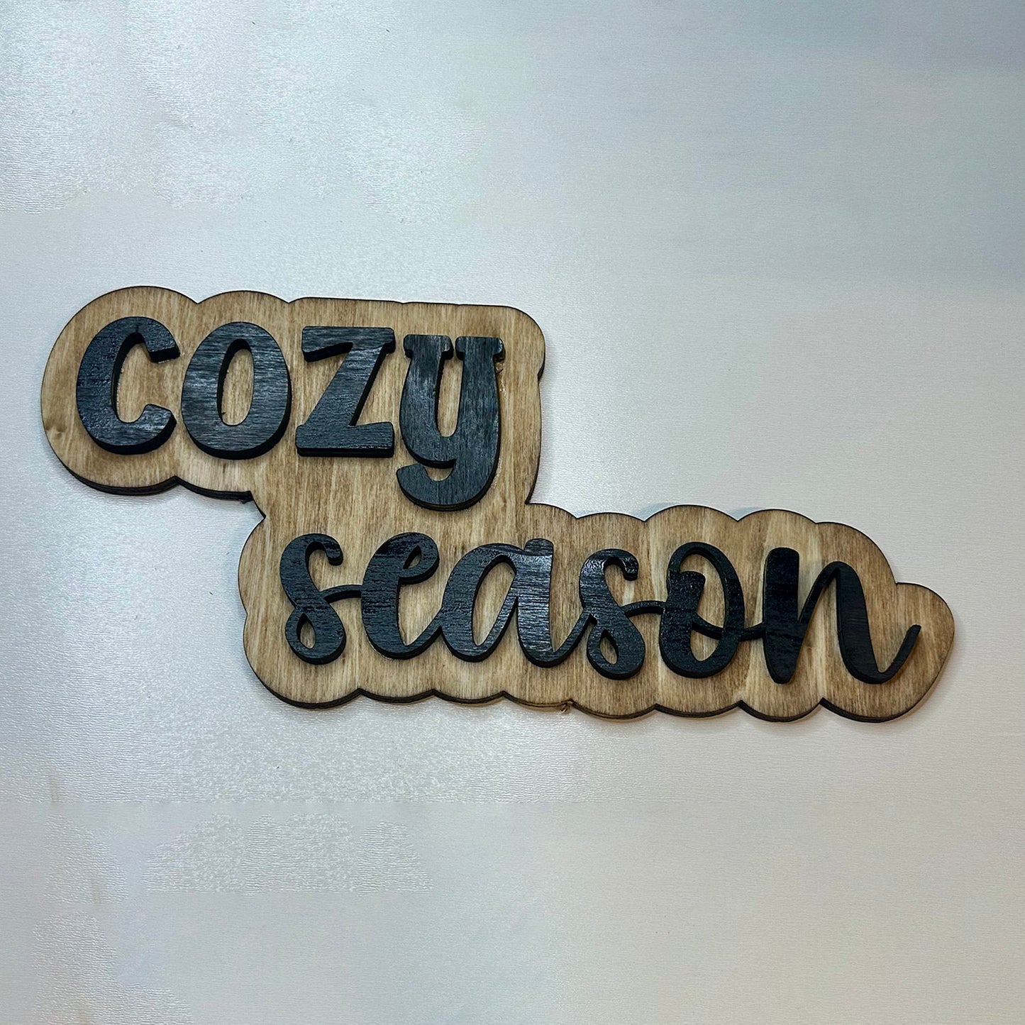 Cozy Season Wall Sign - Glowforge