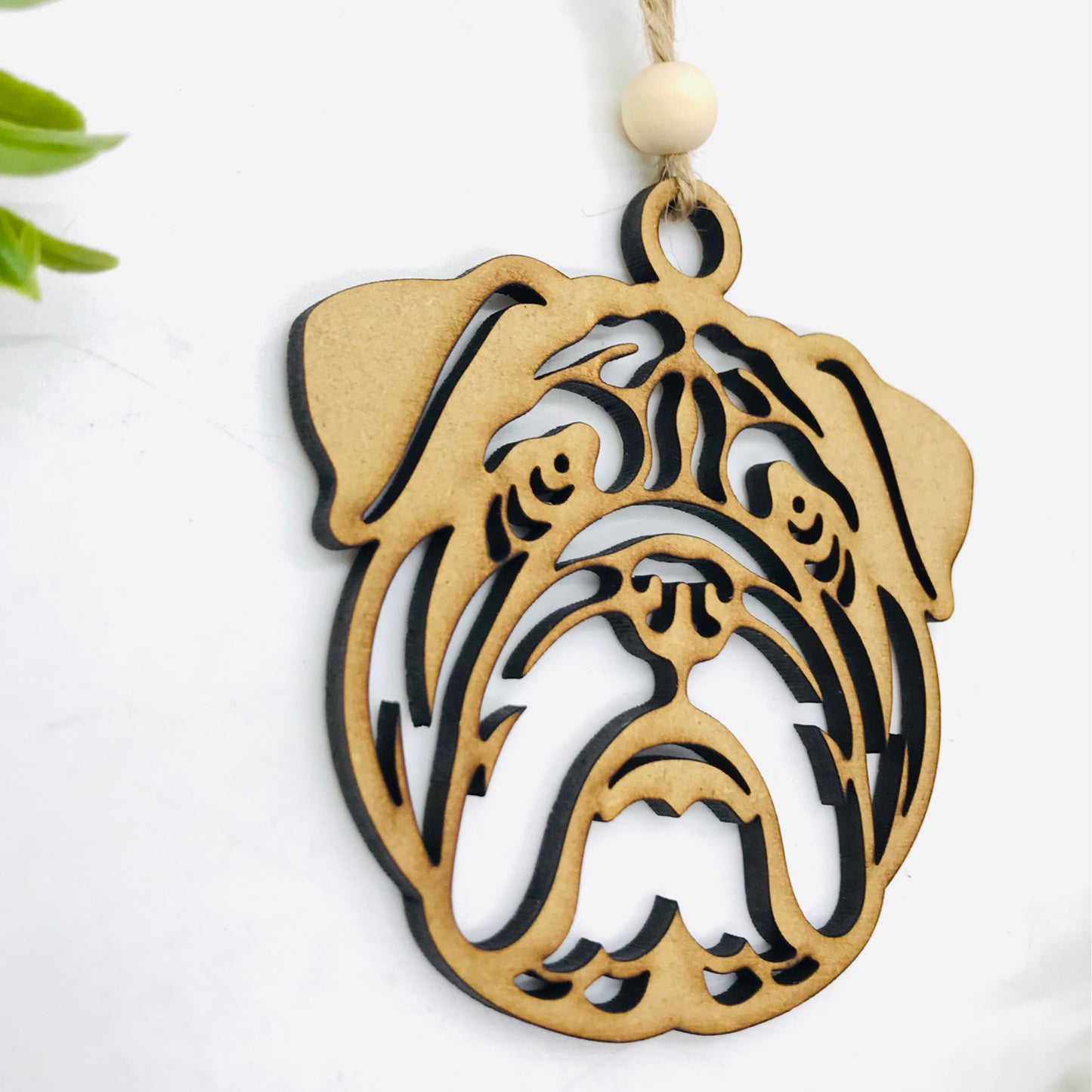 Cruising Bulldog Car Charm
