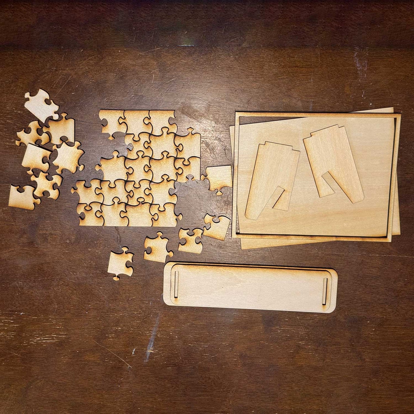 Customizable 8x10 Puzzle with Stand - Glowforge
