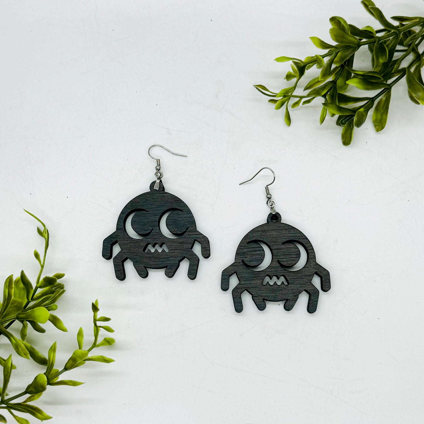 Cute Spooky Spider Earrings