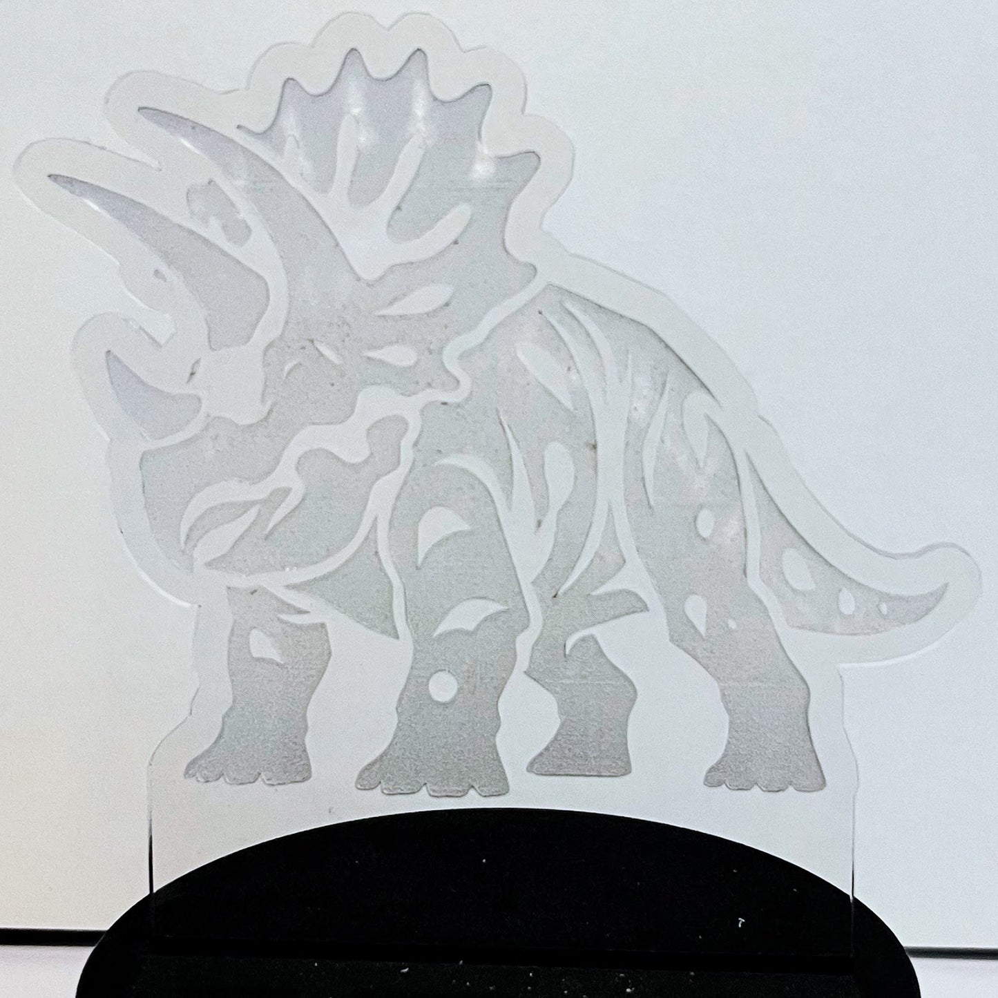 Dinosaur LED Nightlight Insert - Triceratops