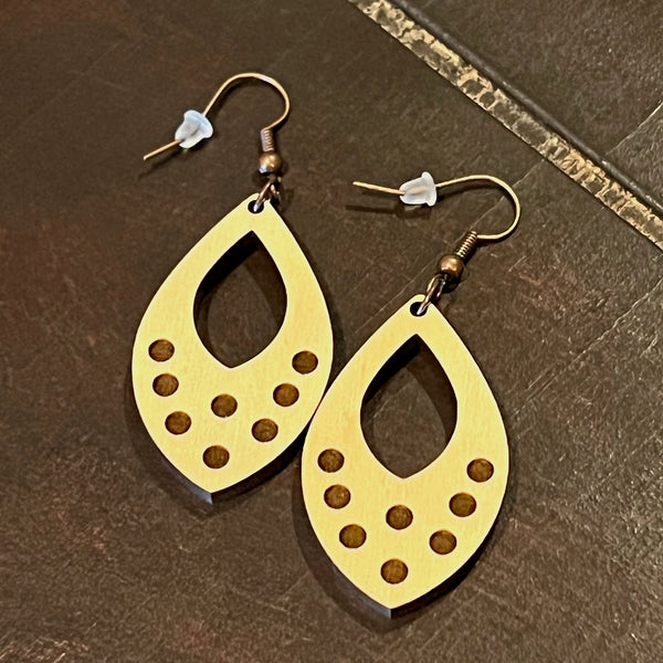 Oval Dangle Earrings