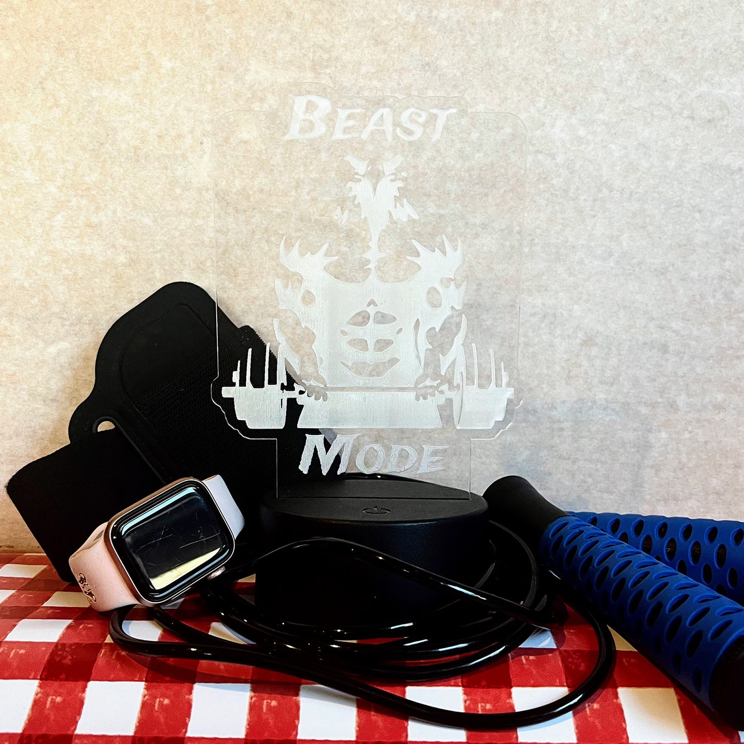 Eagle Beast Mode LED Nightlight Insert - Glowforge