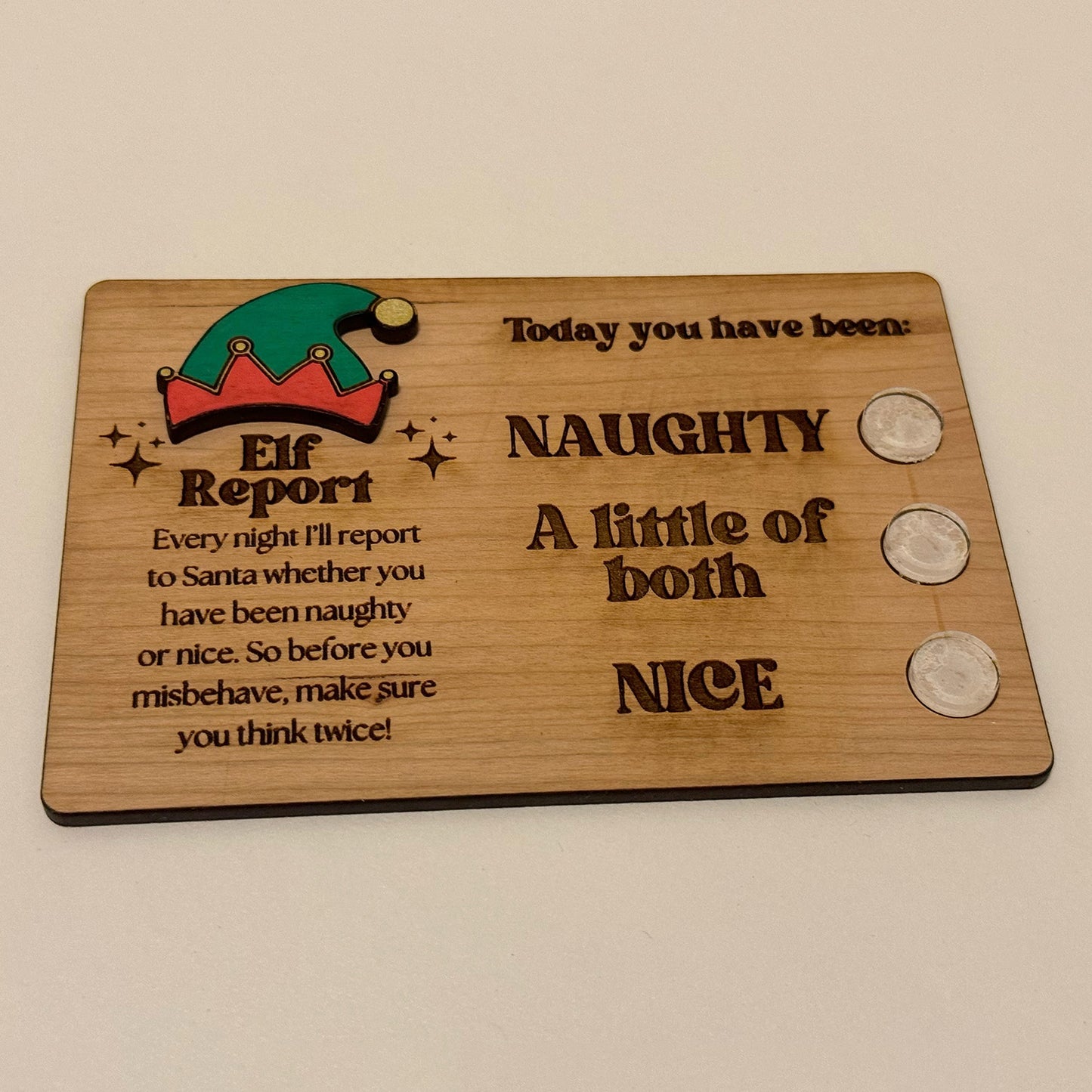 Elf Report Card (Set of 6) - Glowforge