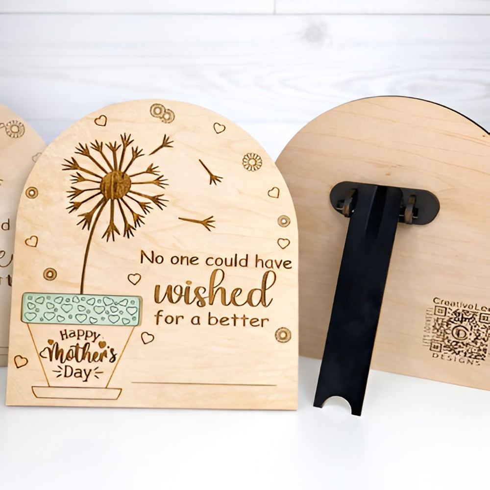 Fingerprint Appreciation Flower - Glowforge