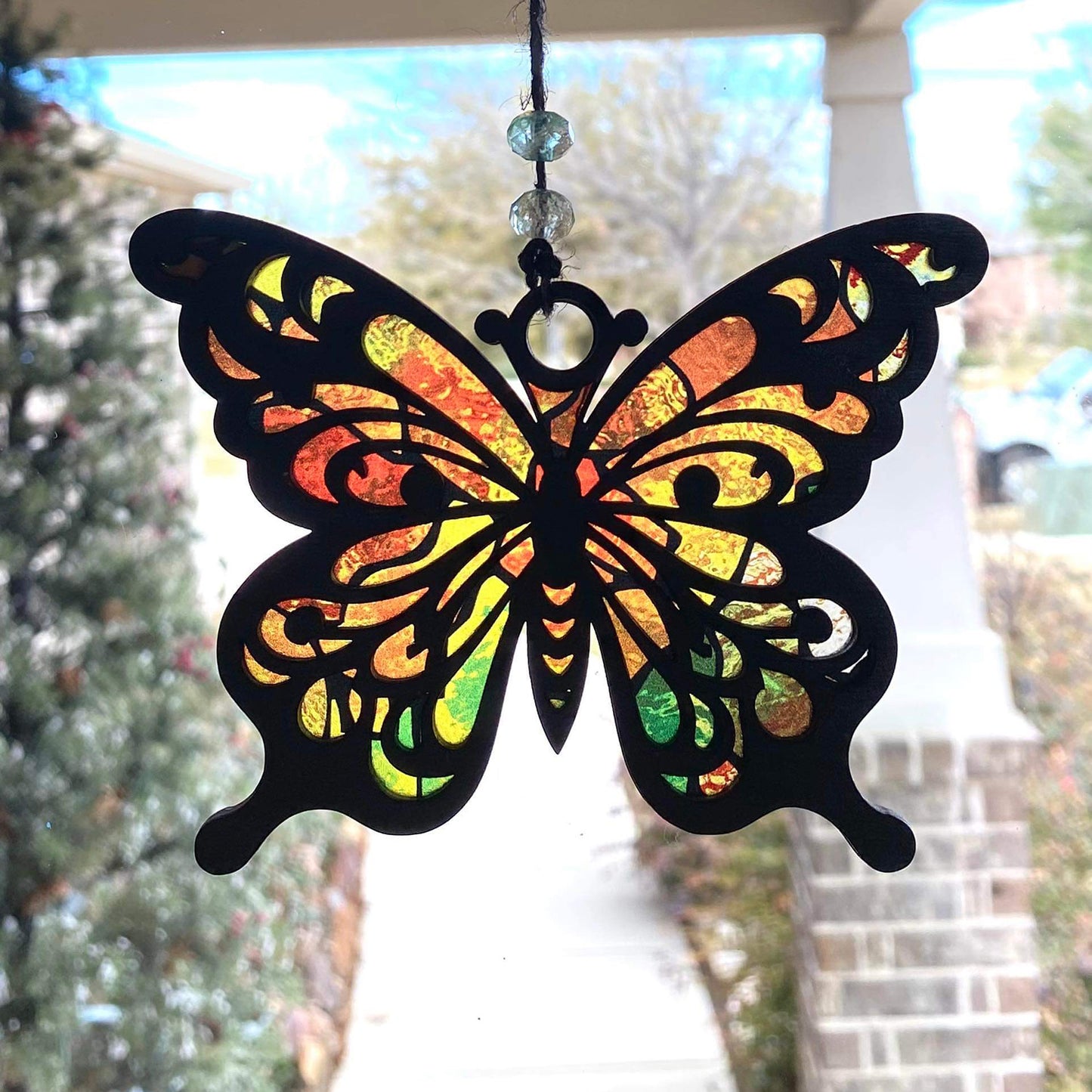 Fluttering Light: Butterfly Suncatcher - Glowforge