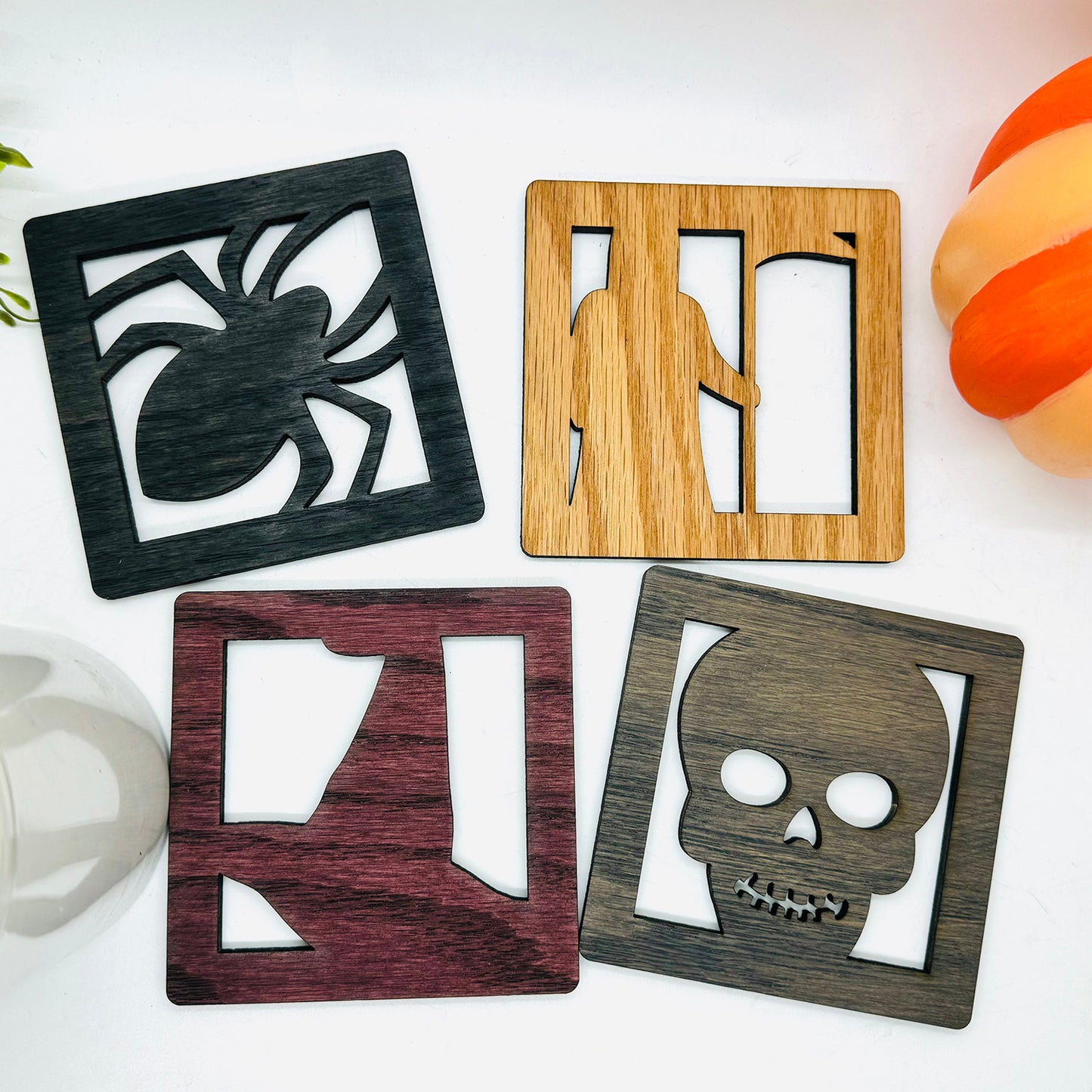 Fright Night Coasters: A Spooky Collection (Set of 4)