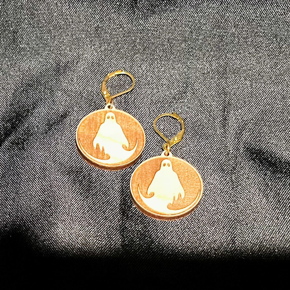 Ghost Earring Pendants - Glowforge