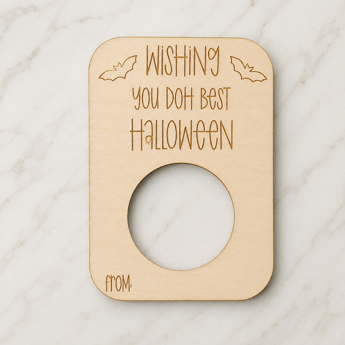Halloween Mini Play-Doh Holder - Glowforge