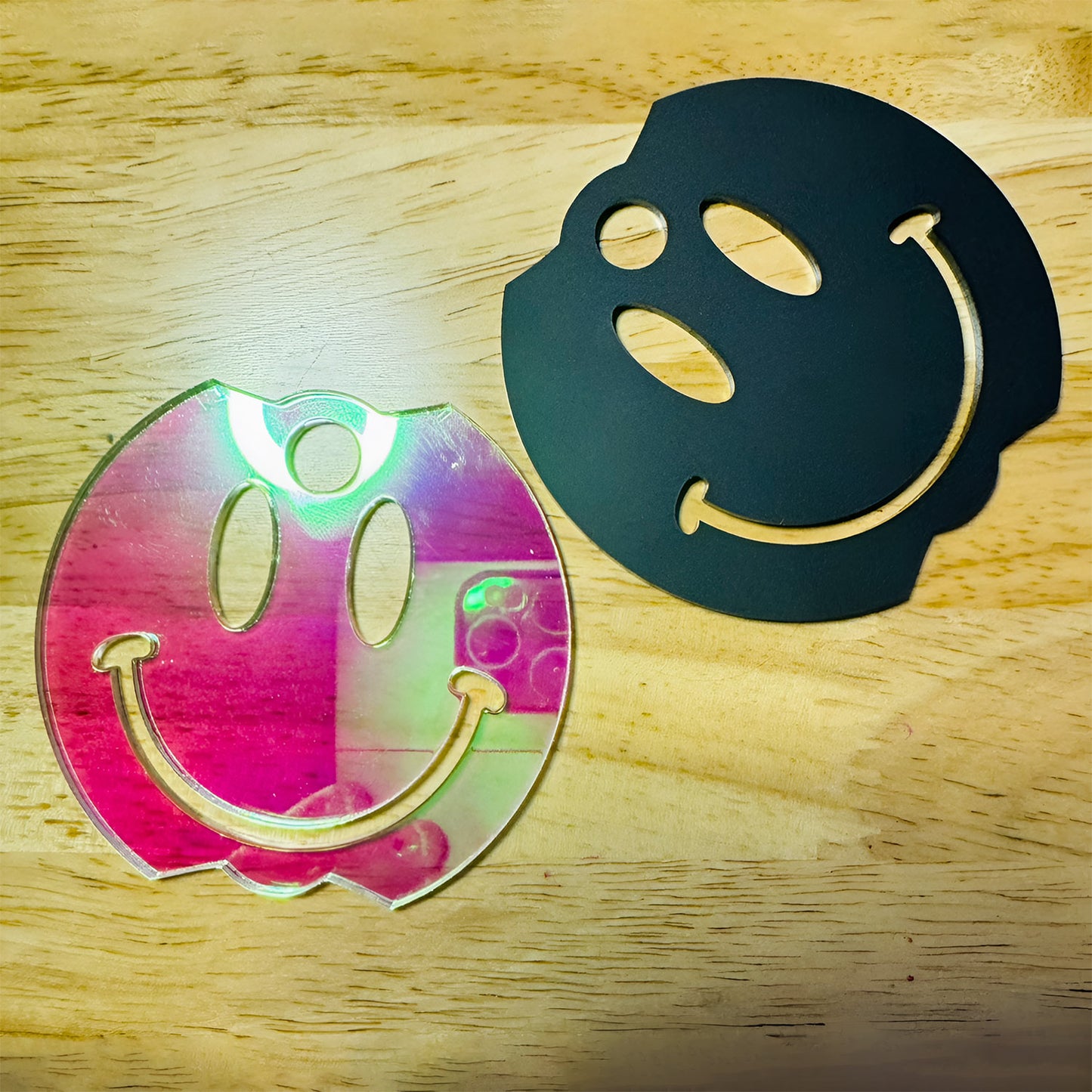 Happy Face Lid Topper compatible with 40 oz Stanley Cup