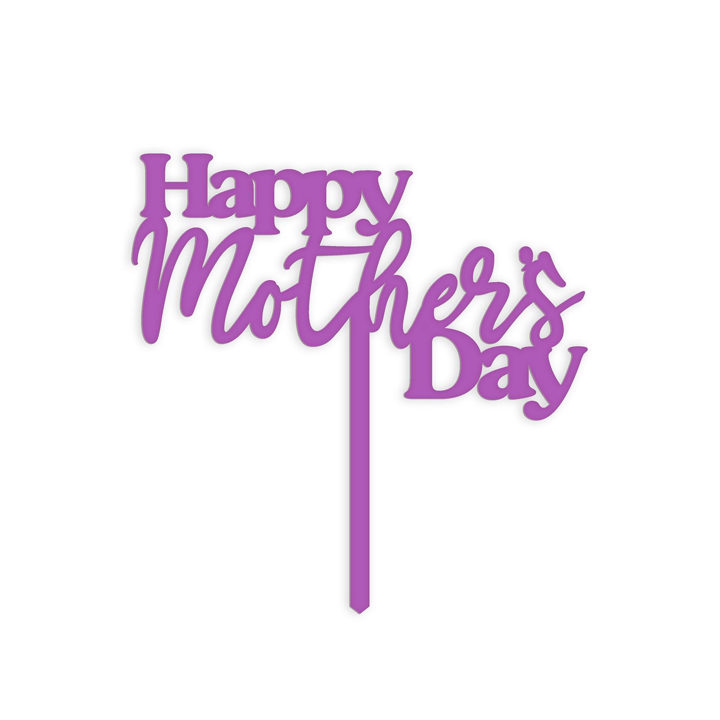 "Happy Mother's Day" Cake Topper - Glowforge