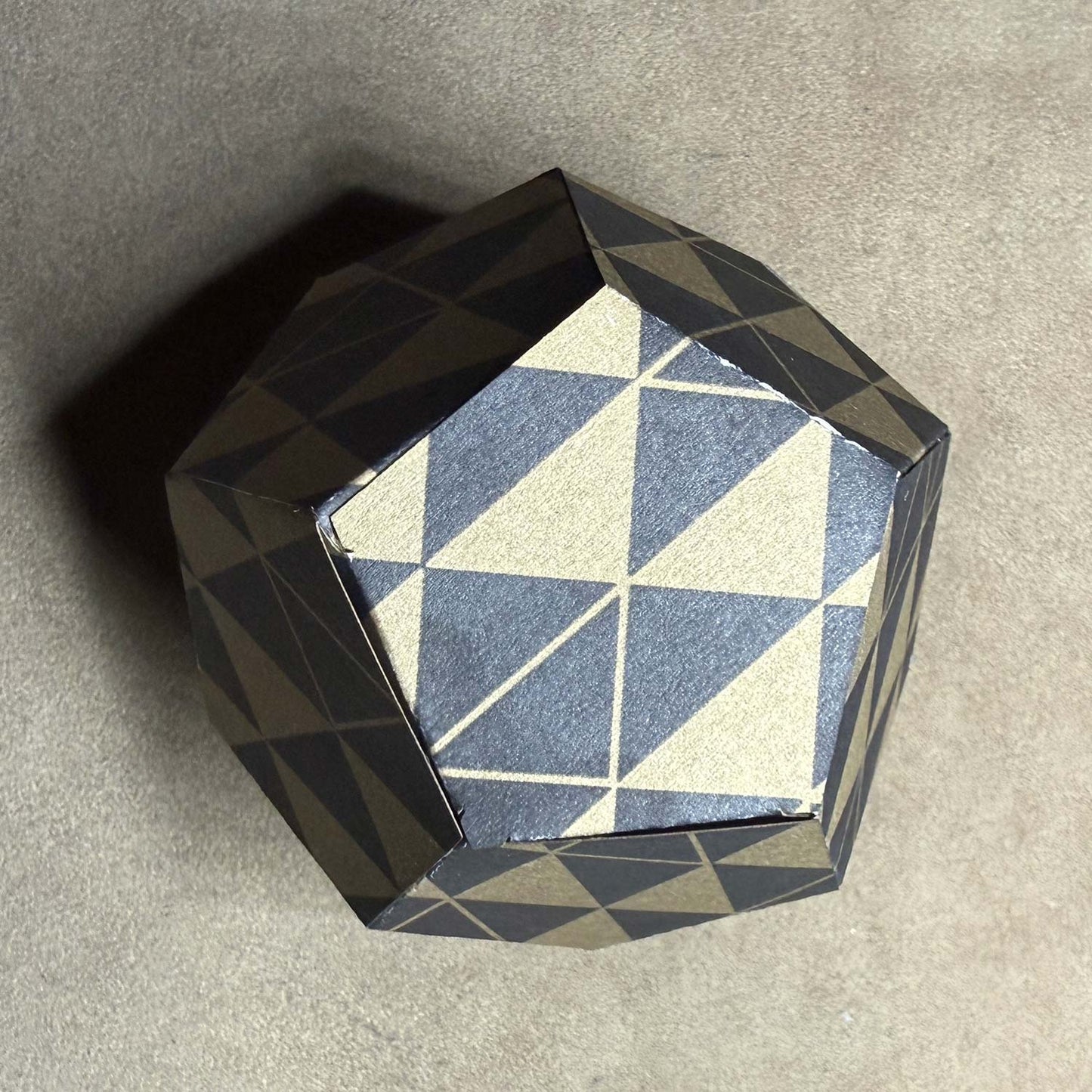 Hexagon Icosahedron 3D Box - Glowforge