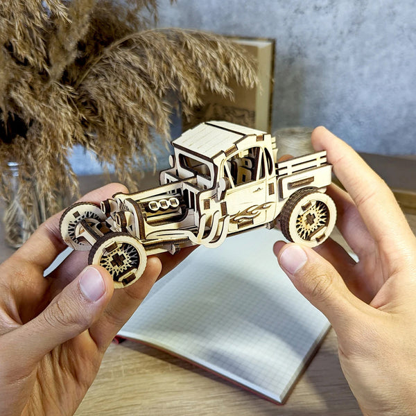 CUP RACER CP914 ボート模型 Hot rod (3D puzzle) Medium Draftboard - (1/8