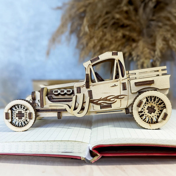 hot-rod-3d-puzzle-laser-cut-