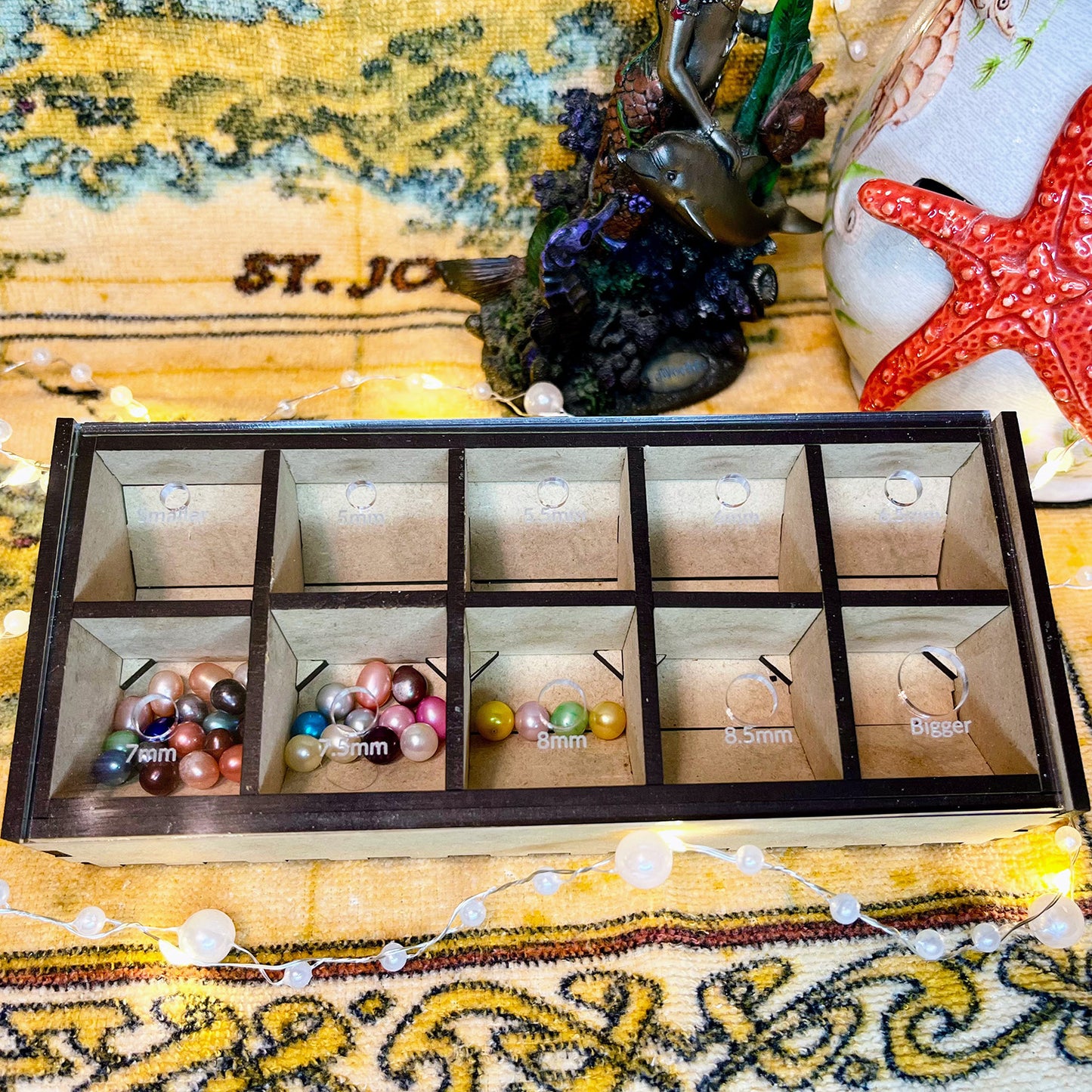 Jewelry Sorted & Storage Box for Bead or Pearls - Glowforge
