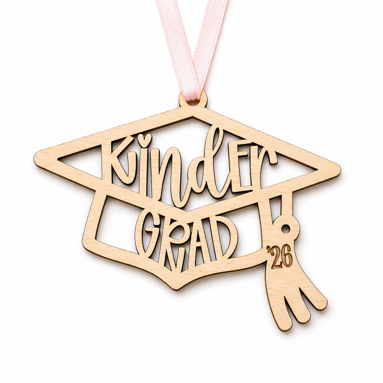 Kindergarten Graduation Ornament - Kinder Keepsake Ornament - Glowforge