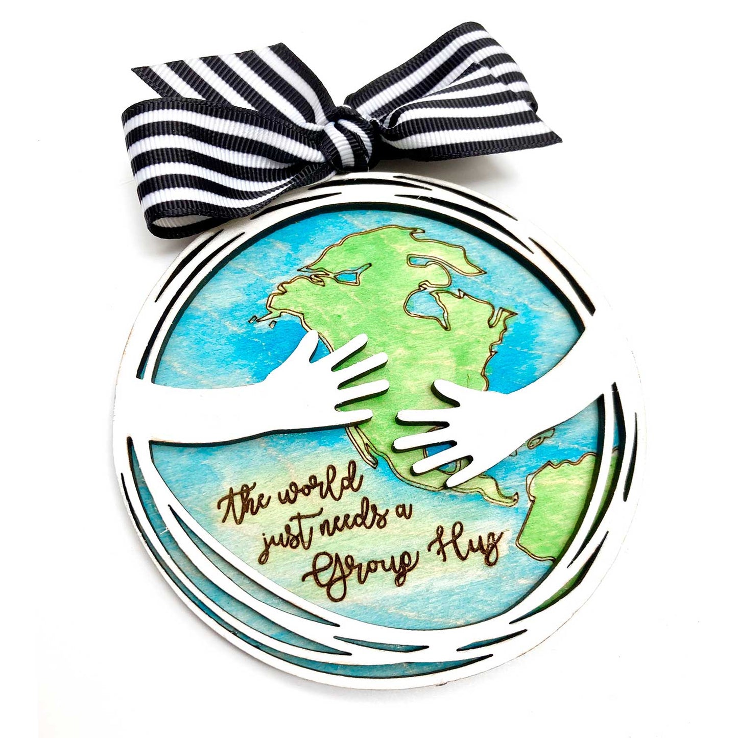 Kindness Christmas Ornament - Glowforge