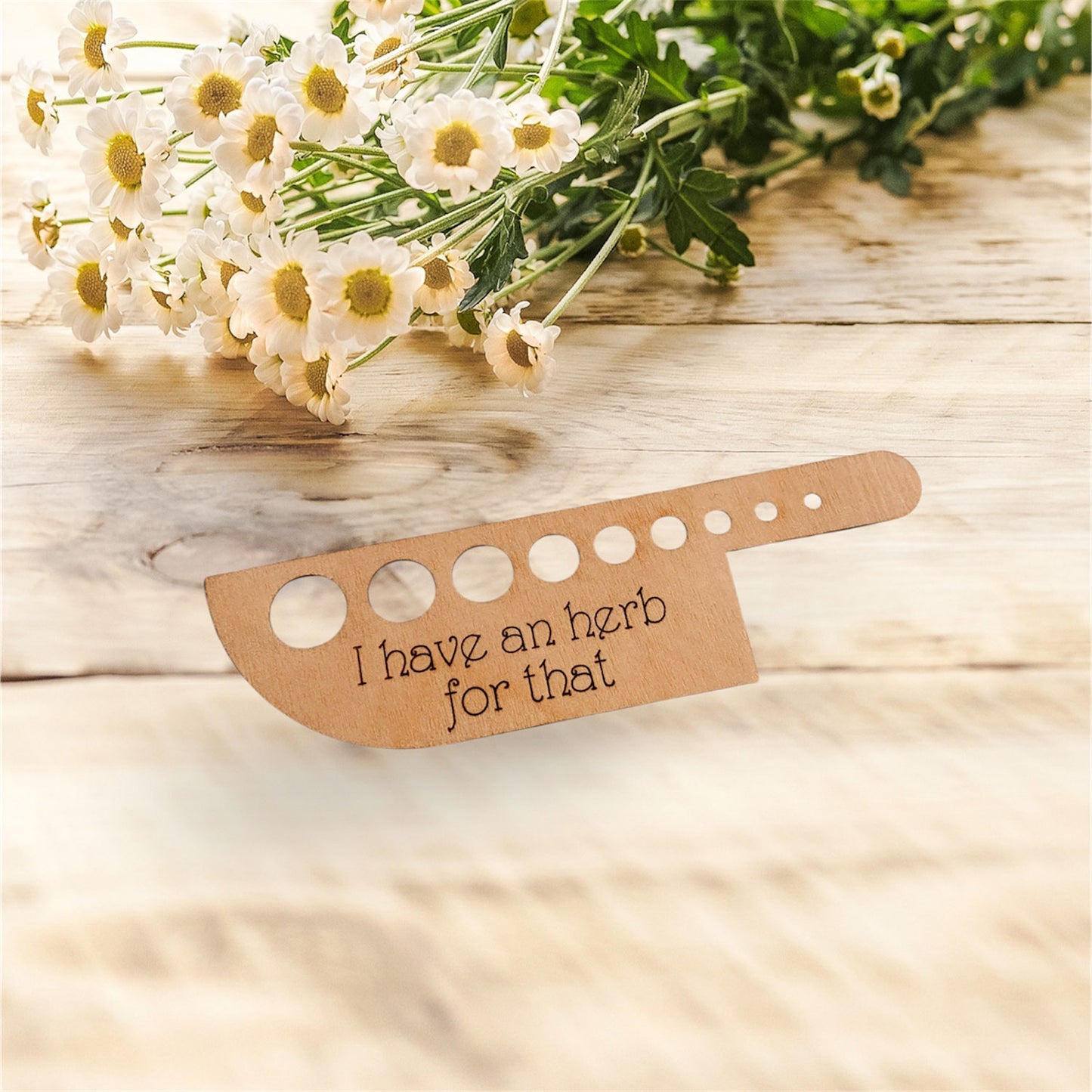 Kitchen Knife Herb Stripper Guide - Glowforge