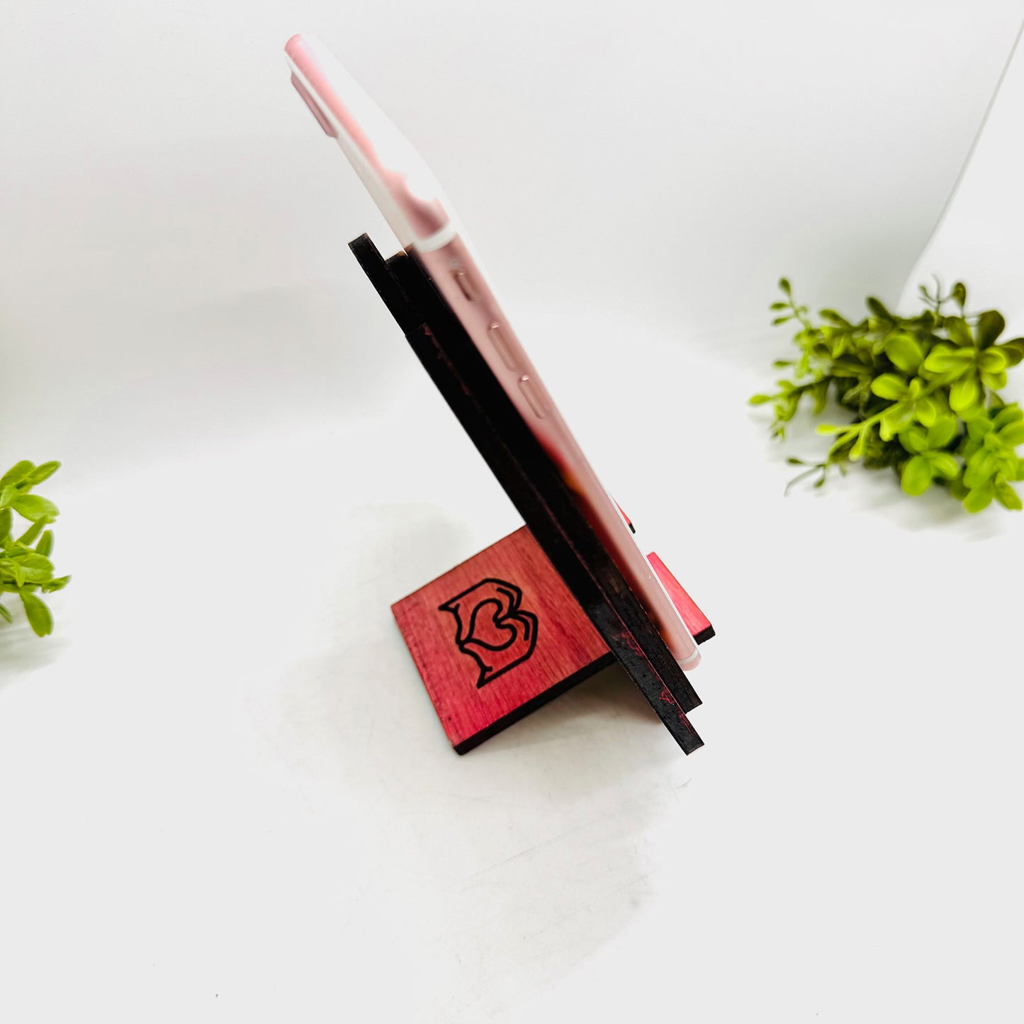 Layered Heart Hands Phone Stand - Glowforge