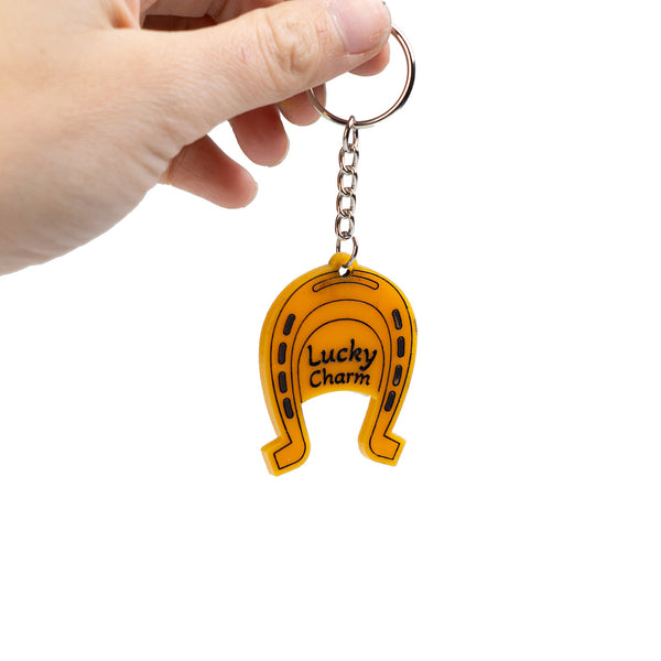 LUCKY KEYCHAIN RED HORNS - New Italian Good Luck Charm