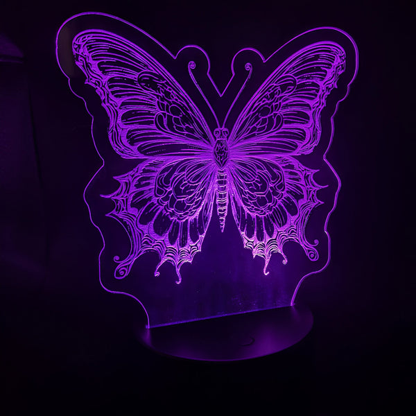 Beautiful Kaleidoscope of Butterflies LED Night Light Bundle on sale