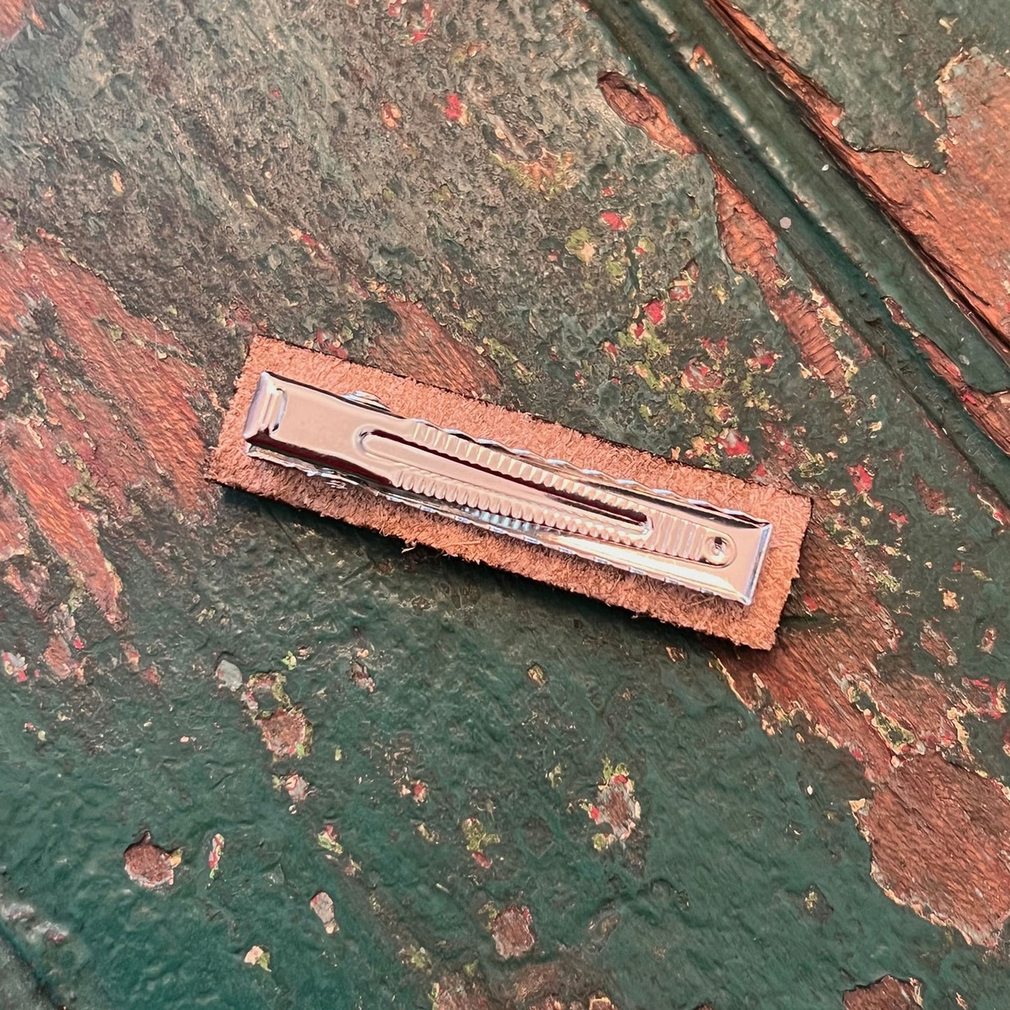 Mini Peppermint Bar Barrette - Glowforge