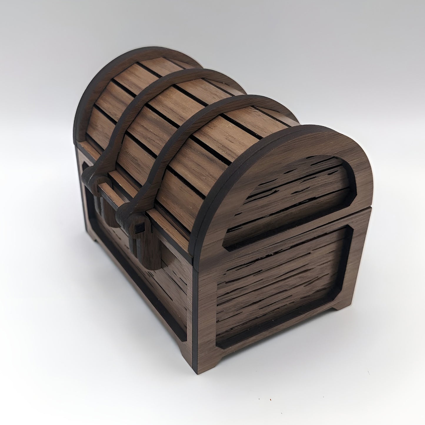 Mini Pirate Treasure Chest with Gift Card Holder - Glowforge