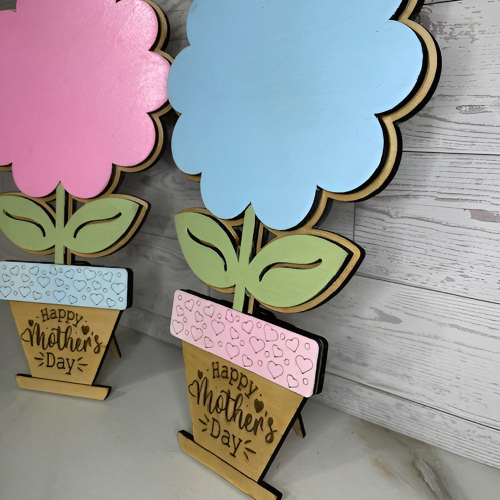 Mother's Day Handprint Flower Stand - Glowforge