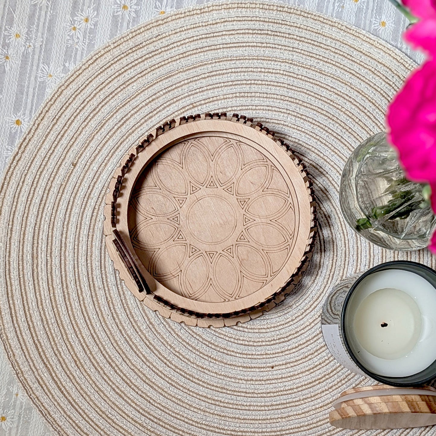 Multifunctional Box - Flower Pot Holder and Sweet Box - Glowforge