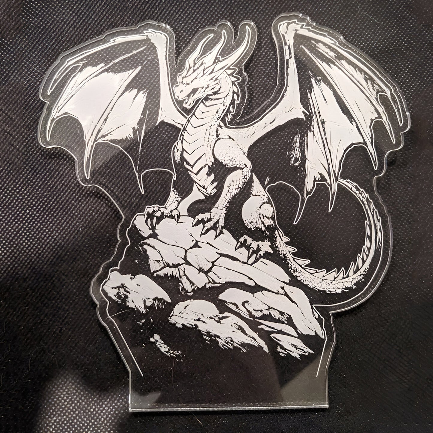 Mythical Dragon LED Nightlight Insert - Glowforge