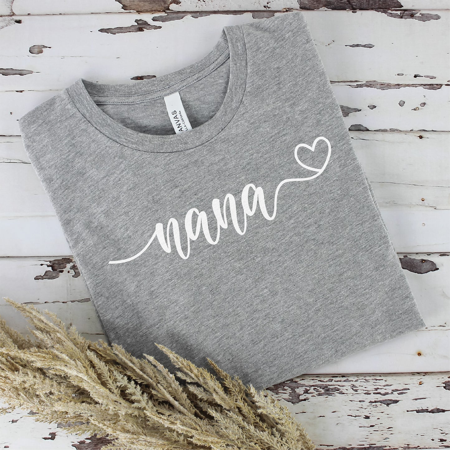 Nana with Heart Graphic - Mother's Day - Grandparent's Day Graphic