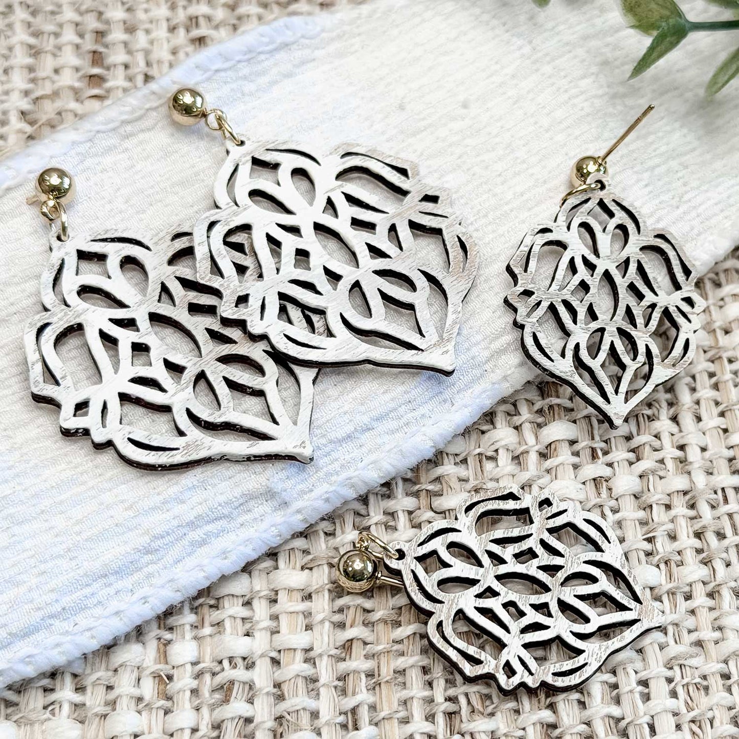Ornate Boho Earrings (Set of 2) - Glowforge