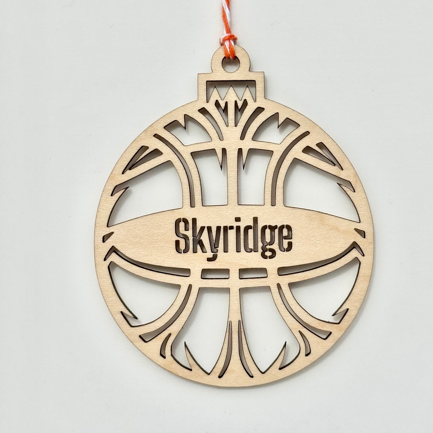 Personalizable Basketball Ornament - Glowforge