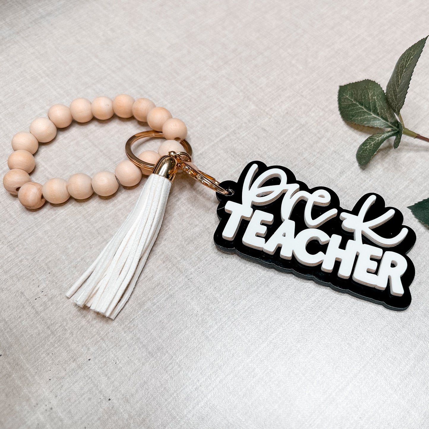 Pre-K Layered Keychain or Bag Tag - Glowforge