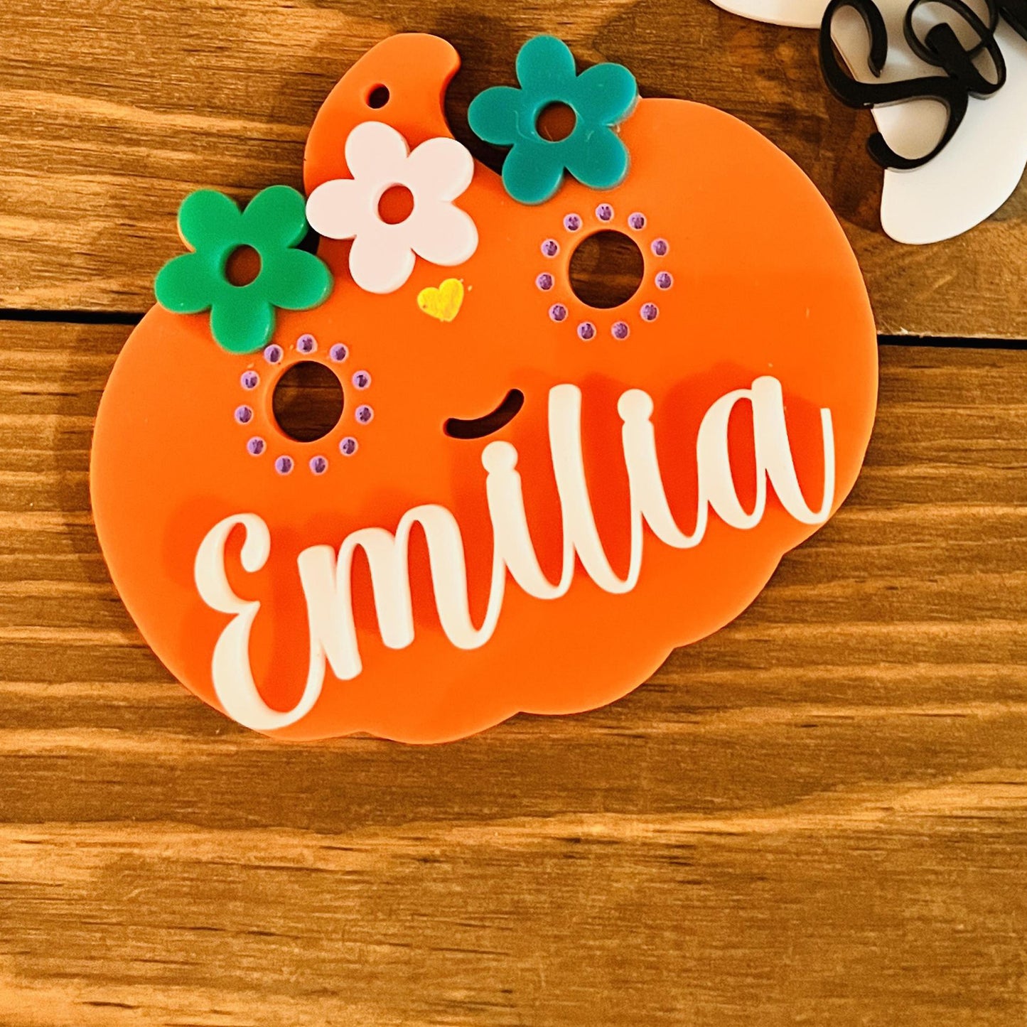 Pumpkin and Calabazas Dia De Los Muertos Halloween Basket Tags (Set of 3) - Glowforge