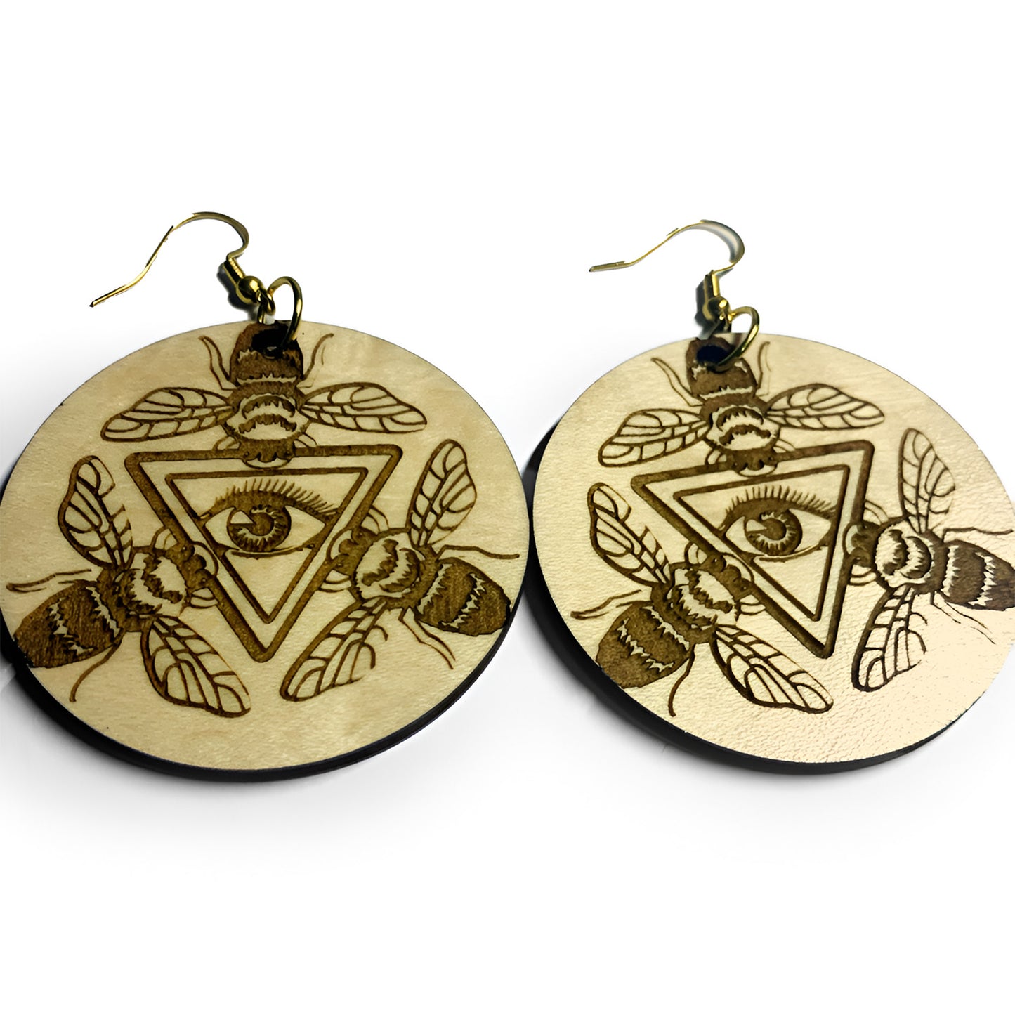 Quirky Bee Illuminati Earrings