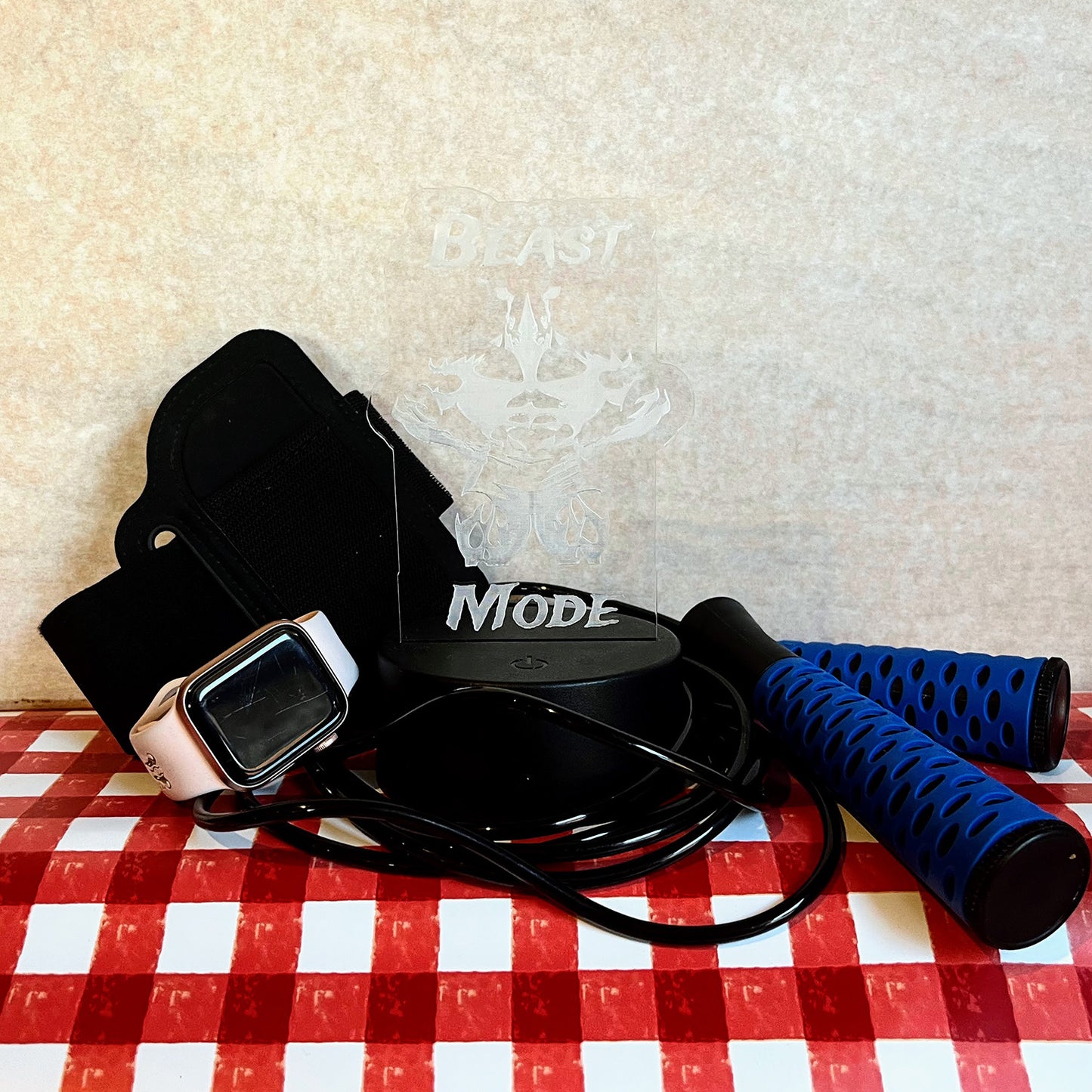 Rhino Beast Mode LED Nightlight Insert - Glowforge