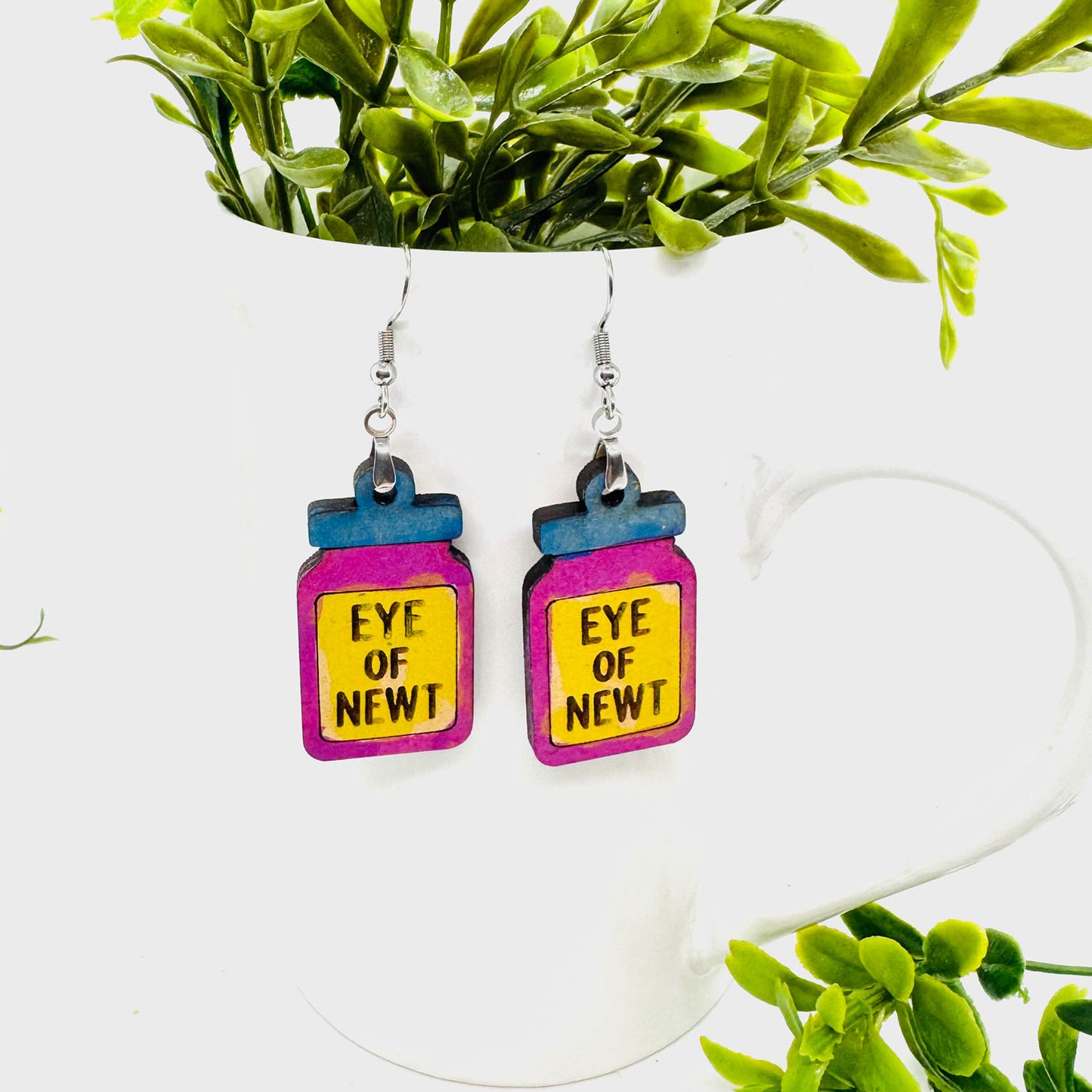 Serum of Slime Potion Earrings- Glowforge