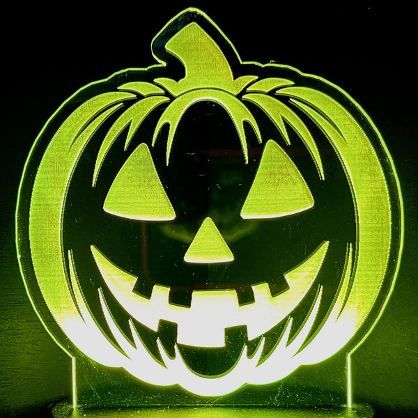 Smiling Jack-O-Lantern LED Nightlight Insert – Glowforge Shop