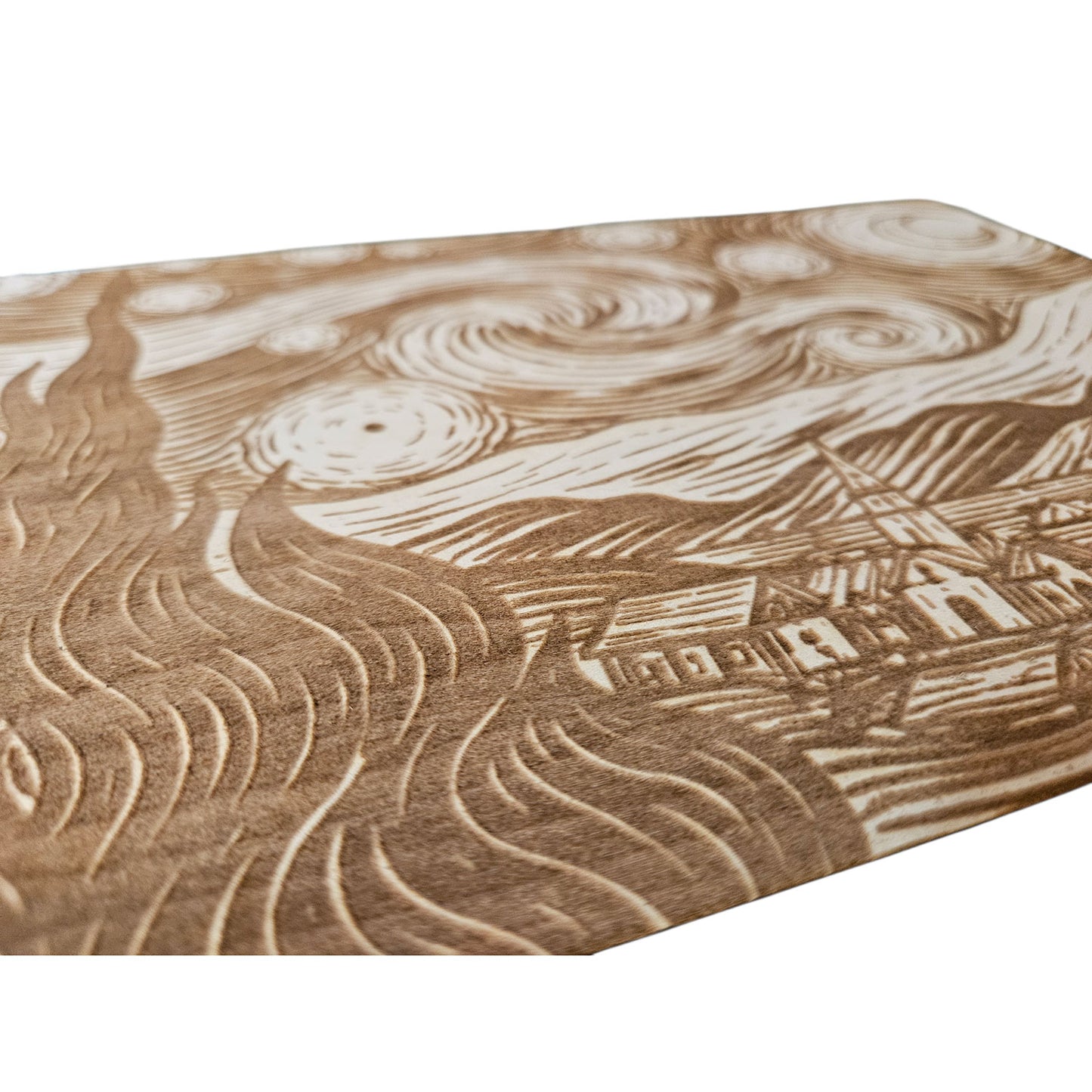 Starry Night by Vincent van Gogh - Glowforge