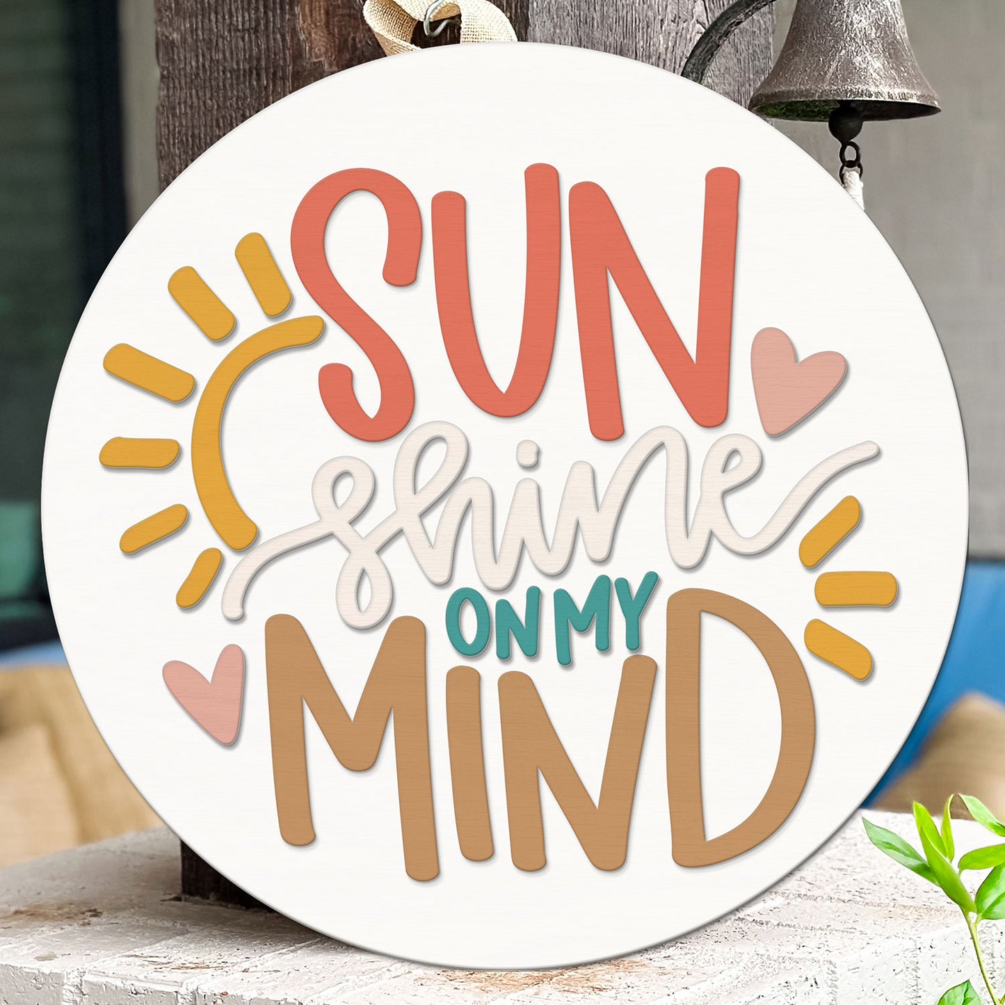 Sun Shine Summer Door Hanger - Glowforge