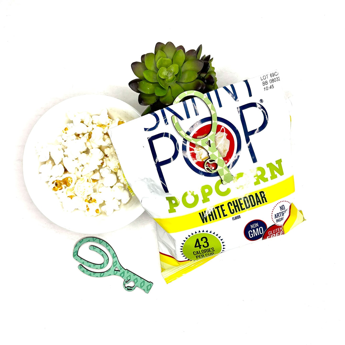 Tennis Racket Shaped Bookmark with Card Backer - Paperclip - Snack Bag Closure - Glowforge