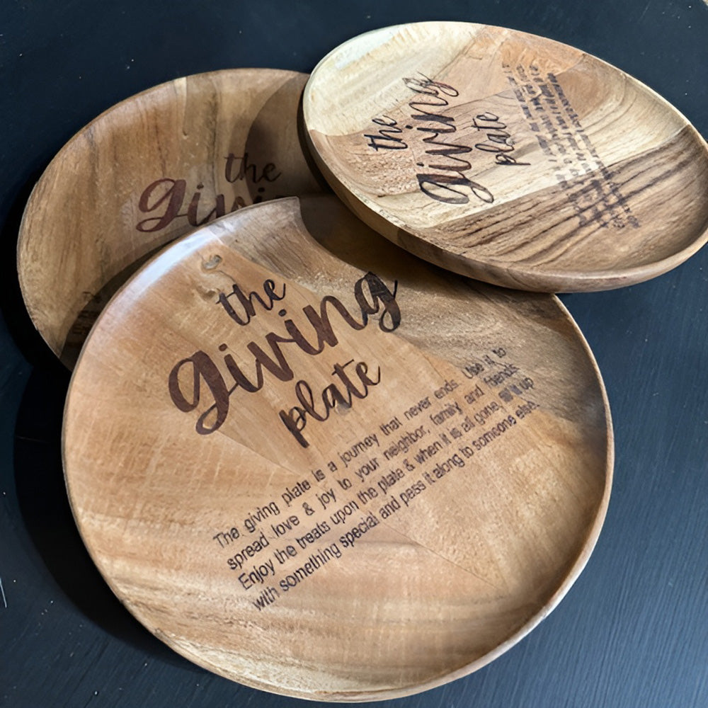 The Giving Plate - Glowforge