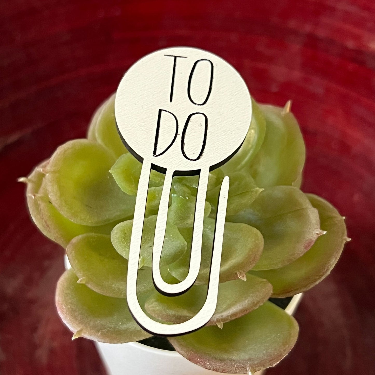 TO DO Paperclip / Bookmark (Set of 2) - Glowforge