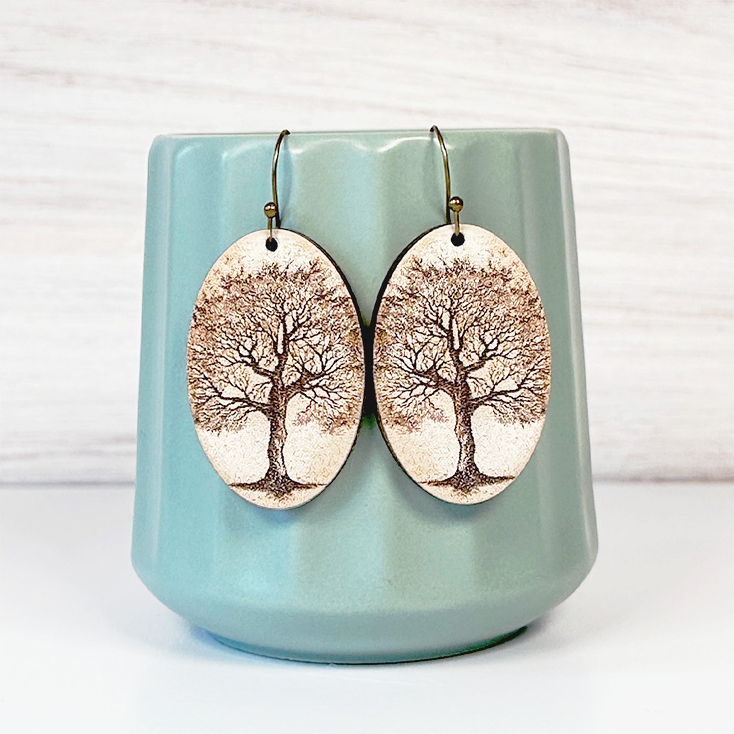 Tree of Life Dangle Earrings - Glowforge