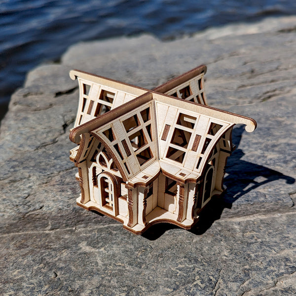 Victorian Style Greenhouse - Small House Miniature – Glowforge Shop