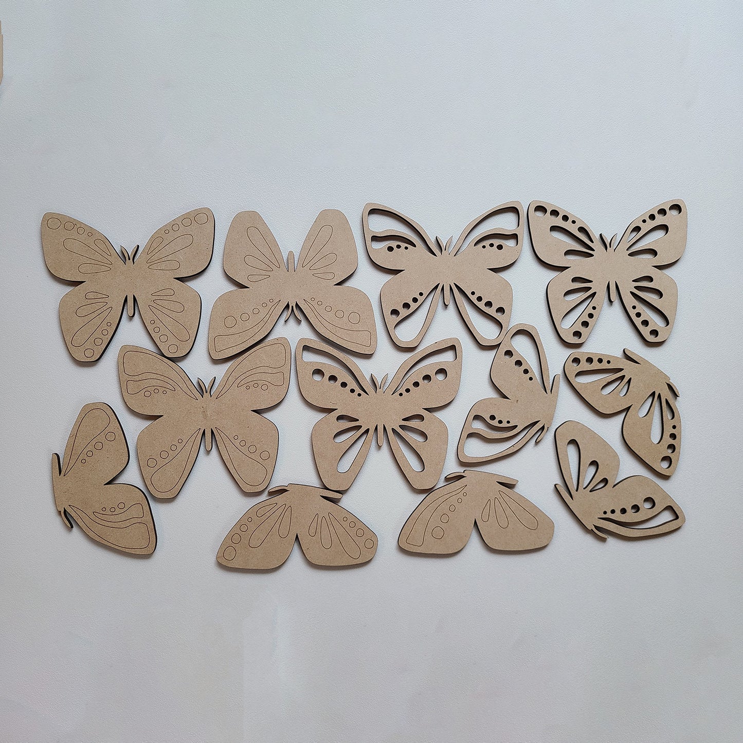 Whimsical Butterflies (Set of 6)